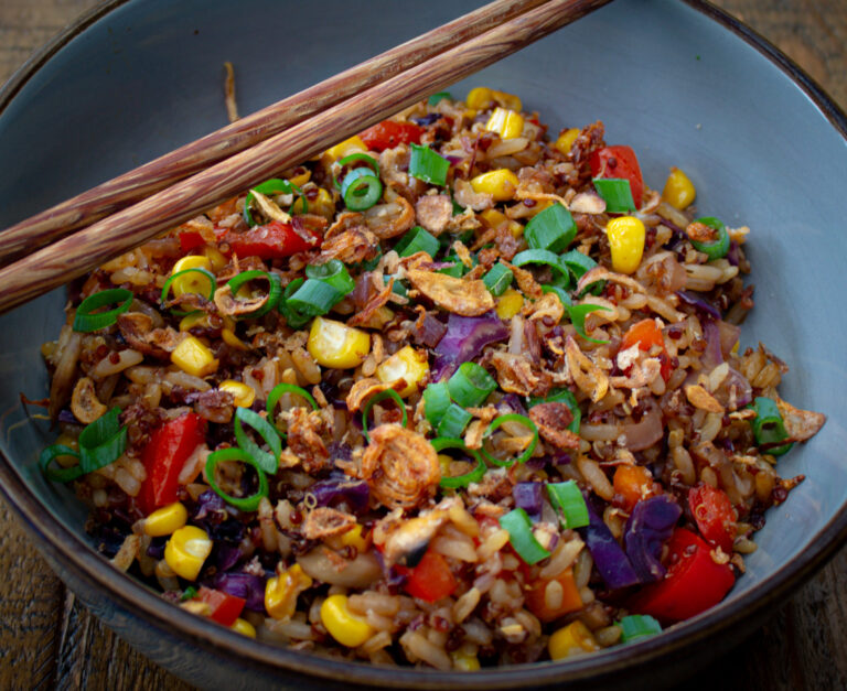 Veggie Packed Vegan Fried Rice