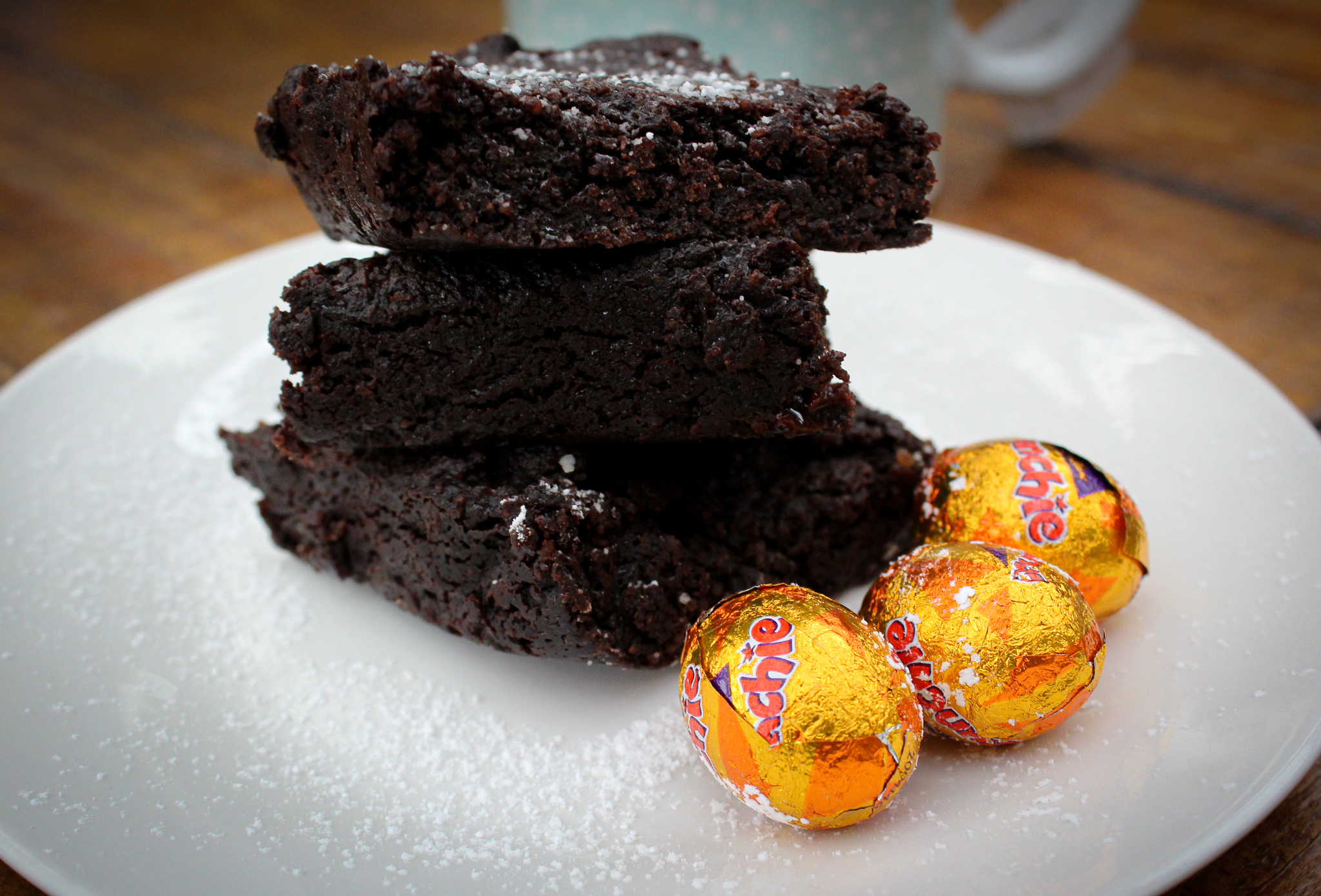 Left Over Chocolate Easter Egg  Brownie