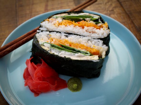 Lunch Box Ideas for Kids: Sushi Sandwich Recipe